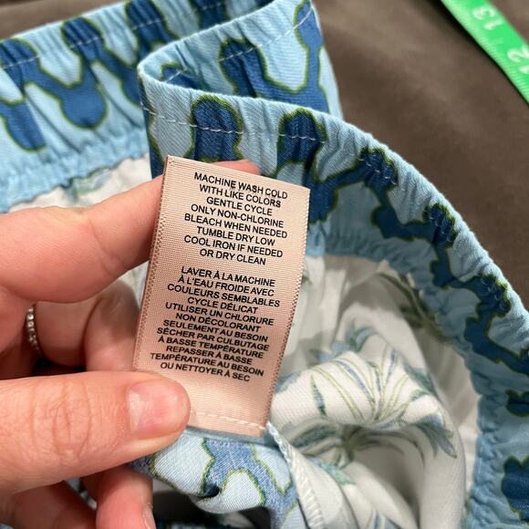 Philosophy Border Print Floral Summer Pull On Soft Pants Size XL - Picture 9 of 9